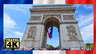 Paris  Arc de Triomphe 🇨🇵  La Visite Complète voyage france [upl. by Siramaj]