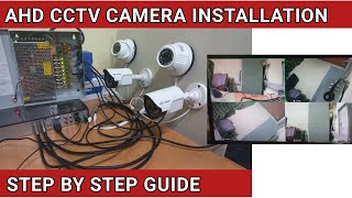 CCTV Camera Installation Practical Guide [upl. by Phelgon335]