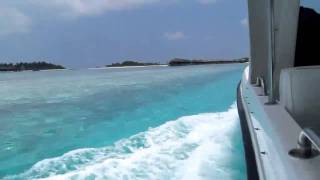 Maldives speedboat transfer [upl. by Analrahc]