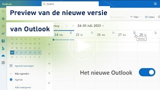 Preview van de nieuwe versie van Outlook [upl. by Aissilem]