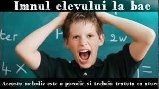 IMNUL ELEVULUI LA BAC 2013 Official Audio [upl. by Dreeda171]