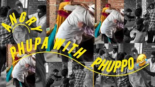 Angry phupa with phuppo 😂 [upl. by Burck]