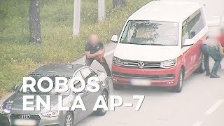 Desarticulada la banda responsable de robos a turistas en la AP7 [upl. by Coulombe]