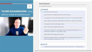 Personale ATA 202123  ALTRE DICHIARAZIONI cosa sono e come si inseriscono [upl. by Wilda]