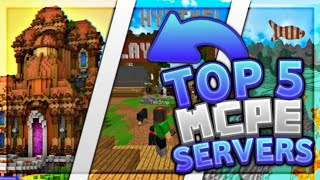 Top 5 MCPE Servers 2020 11430  Hypixel UHC Skyblock Factions  Minecraft Bedrock Edition [upl. by Pardoes]