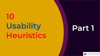 10 Usability Heuristics UX PART 1 [upl. by Pier738]