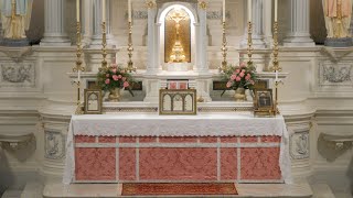 Holy Mass Low from Cleveland USA on 10 March 2024 The Fourth Sunday in Lent “Lætáre” [upl. by Amaso]