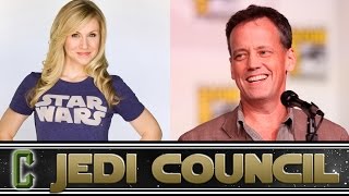 Star Wars Rebels quotAhsoka Tanoquot amp quotCaptain Rexquot Ashley Eckstein and Dee Bradley Baker Interview [upl. by Enida669]