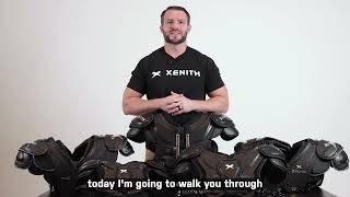 How To Fit Your Xenith Shoulder Pads [upl. by Slack]