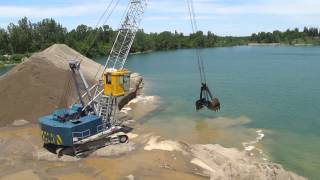 PLM 65LR dredging in Michigan [upl. by Dwaine]