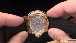 寶珀招牌款式最完美尾期大改良版本18k RG BLANCPAIN LEMAN TRIPLE CALENDAR [upl. by Camile801]