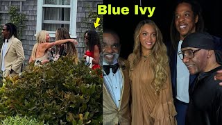 Beyoncé JAYZ and Blue Ivy attended the wedding of Sam Greenberg Beys former personal assis🙌🥰 [upl. by Anrol163]