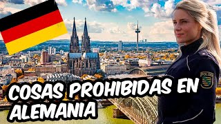 20 Cosas Prohibidas en ALEMANIA [upl. by Cordalia]