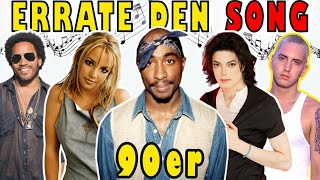 Errate Den Song 90er  Die Bekanntesten Hits Der 90er  Musik Quiz [upl. by Voleta]