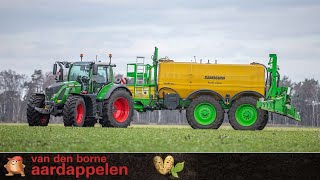 Spraying with BBLeap mounted on a Dammann sprayer and Fendt 724 One [upl. by Killoran]