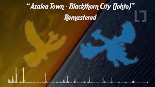 Azalea TownBlackthorn City Johto ■ HGSS Remastered [upl. by Gabriel]