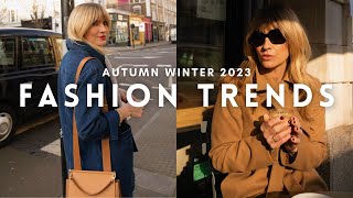 THE KEY FASHION TRENDS 2023  What to wear and how to style  AUTUMN WINTER [upl. by Frost510]