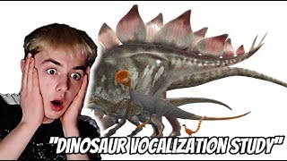 What Dinosaurs ACTUALLY SOUNDED LIKE  Dinosaur Vocalization Study Jurassic Edition [upl. by Otreblada]