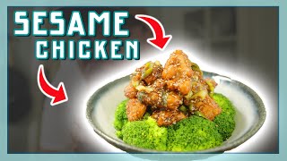 CHINESE AFHAAL SESAME CHICKEN  EtenmetNick  How to [upl. by Susana947]