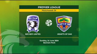 Live  Bechem United 23 Hearts of Oak  PostMatch Studio Discussions  GPL MD34 [upl. by Laamaj]