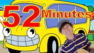 Wheels On The Bus And More  52 Minutes  Super Kids Song Collection with Matt [upl. by Annia]