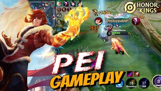 Honor of kings  Pei Qinhu Jungler honorofkings honorofkingsglobal gameplay hok moba gaming [upl. by Newsom310]