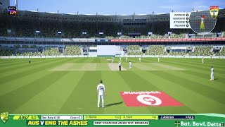 Cricket 19  Vodafone Ashes Series 2021  Mod includes Pitch stumps boundary and scoreboard [upl. by Aihtennek235]