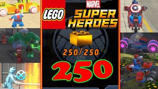 LEGO Marvel Super Heroes  Harlem  Scrapyard 100 All Collectibles  Gold BricksTokensMissions [upl. by Alag]