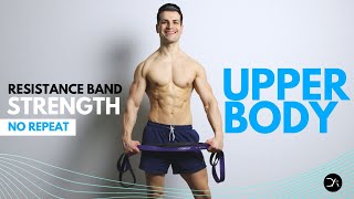 30 Minute UPPER BODY Resistance Band Workout [upl. by Nrubyar462]