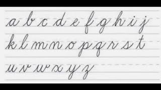 Spalding  Manuscript amp Cursive Capital Letters [upl. by Eli]