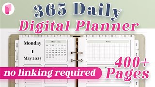 How to make a 365 Daily Dated Digital Planner [upl. by Sayles]