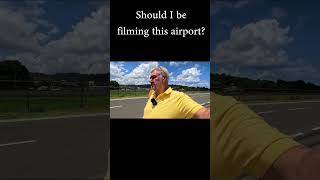 FILMING IN A RESTRICTED AREA Plane taking off stlucia georgeflcharlesairport takeoff aviation [upl. by Eelasor]