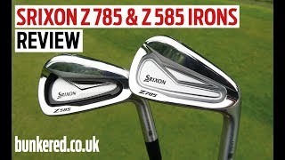 REVIEW Srixon Z785 and Z585 irons [upl. by Marras868]