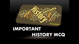 MOST EXPECTED HISTORY MCQ  ssc cglmtschsl preparation upsc railway exam [upl. by Rothenberg941]