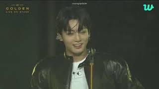 BTS Jungkook Golden Live on Stage Concert full Video [upl. by Alane]