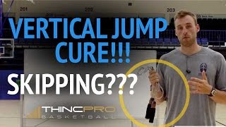 Jumping Rope to INCREASE VERTICAL JUMP for Basketball  A Pro Answers How to Jump Higher and Dunk [upl. by Solley]