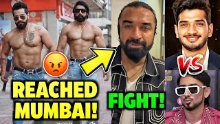 Rubal Dhankar amp Rajveer Fitness REACHED MUMBAI For Ajaz Khan  Munawar Faruqui Vs Adnaan 07 [upl. by Arlana70]