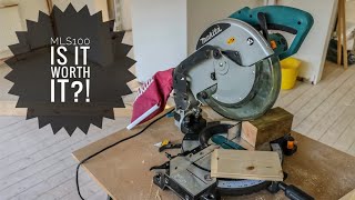 Makita MLS100 Compound Mitre Saw Review [upl. by Tavi]