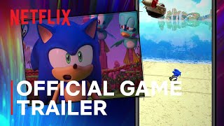 Sonic Prime Dash  Official Game Trailer  Netflix [upl. by Eisserc316]