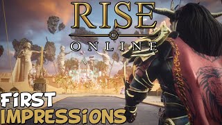 Rise Online First Impressions quotIs It Worth Playingquot [upl. by Nydnarb]