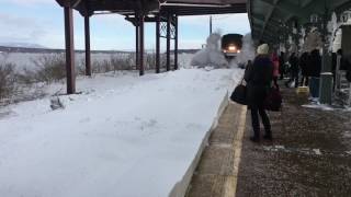 Amtrak Snowmo Collision [upl. by Ormiston543]