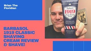 Barbasol 1919 Classic Shaving Cream Review amp Shave [upl. by Cohby]