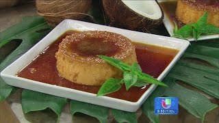 Receta de Flan de Coco con el Chef Pepin [upl. by Yanarp186]