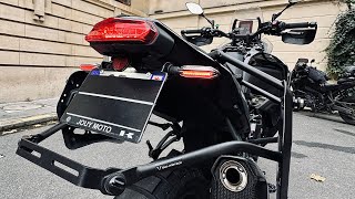 LA YAMAHA TENERE 700 WORLD RAID MIDNIGHT BLACK 2023 AVEC SON DOUBLE RÉSERVOIR DE 23 LITRES [upl. by Gnahk409]