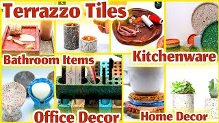 Terrazzo House  Kitchenware  Office Decor  Bathroom Items  Home Decor  Terrazzo Tiles [upl. by Garreth]