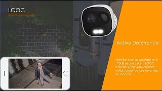 Lechange LOOC  Active deterrence wifi camera [upl. by Odeen281]