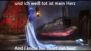 Corpse Bride  Tears to shed  Emilys Song German Sub amp Trans [upl. by Rodl]