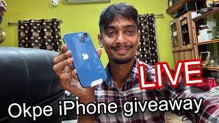 Okpe live giveaway  Result announced [upl. by Kendrah]