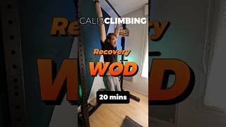 Séance de repos actif WOD escalade callisthénie escalade calisthenicsworkout workoutoftheday [upl. by Fanni564]