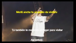 ULTIMO  TI DEDICO IL SILENZIO TestoSub Español Video Live [upl. by Eikcuhc]